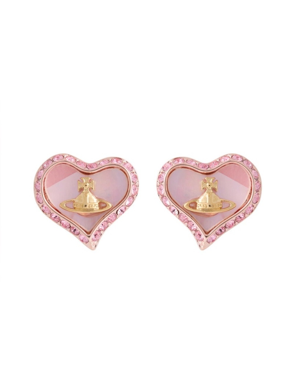 Vivienne Westwood Petra Earrings in Pink